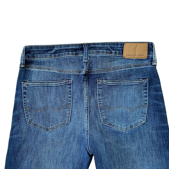 American Eagle men's airflex temp tech athletic straight medium wash jeans 29x34 - Picture 5 of 10